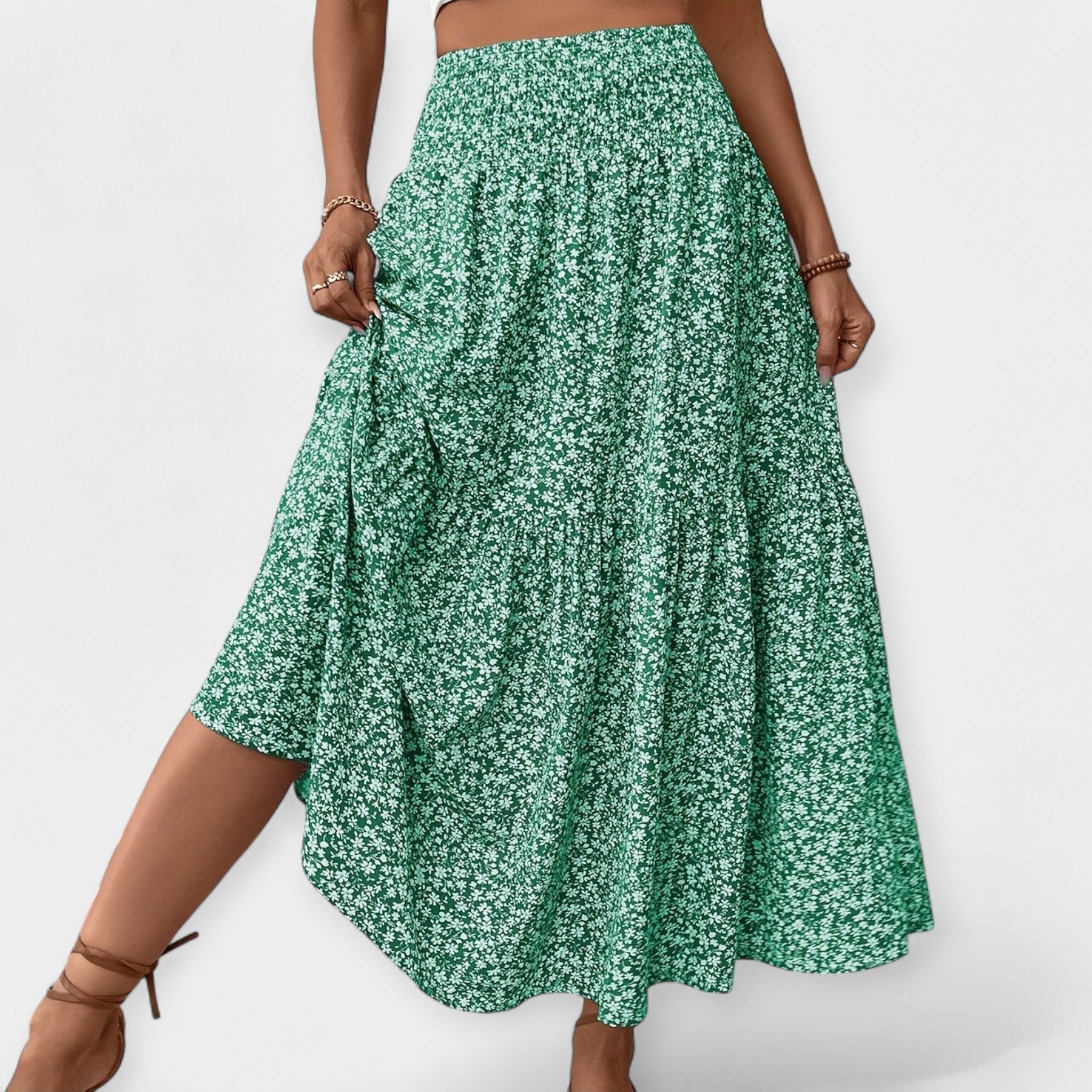 Flowery Skirt