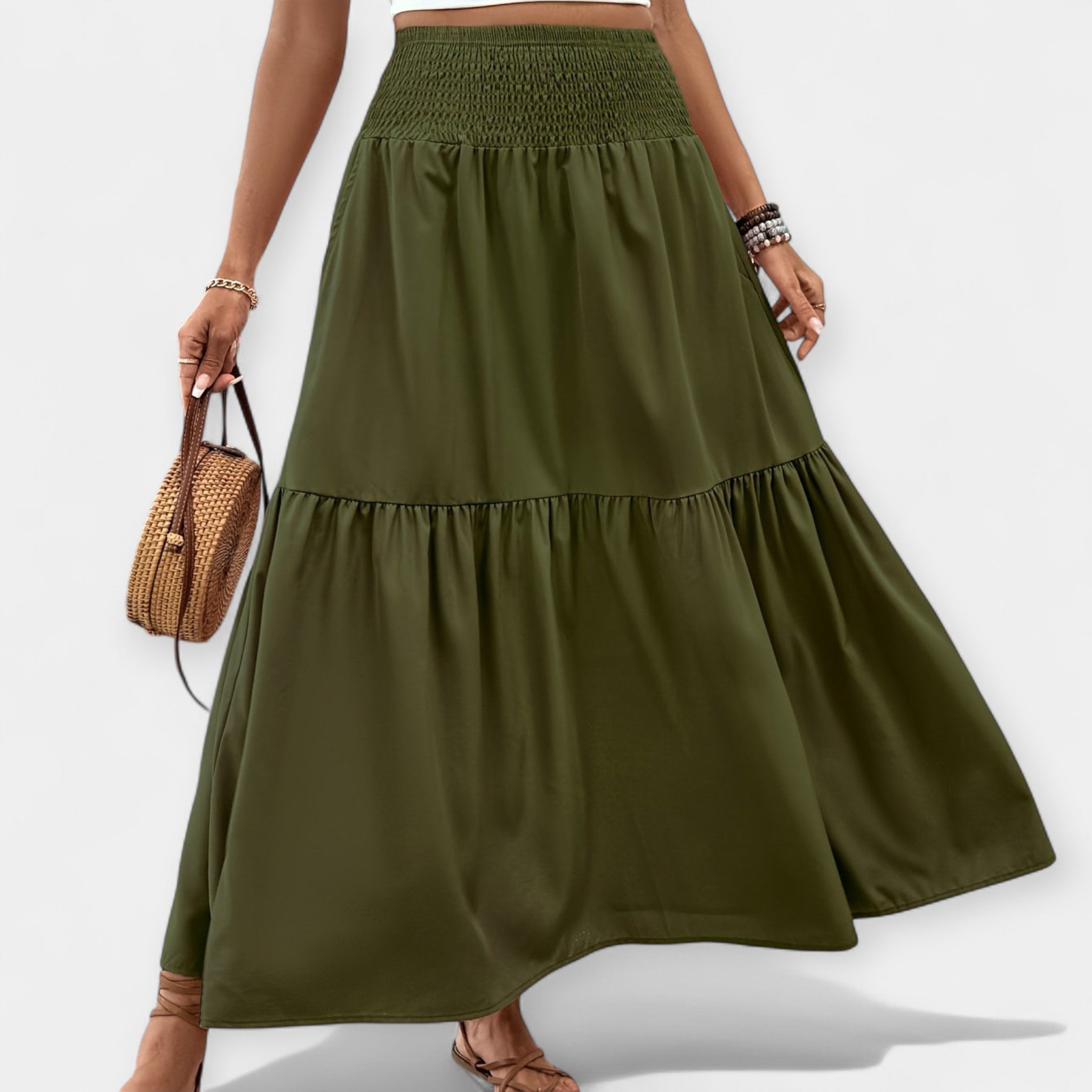 Flowery Skirt
