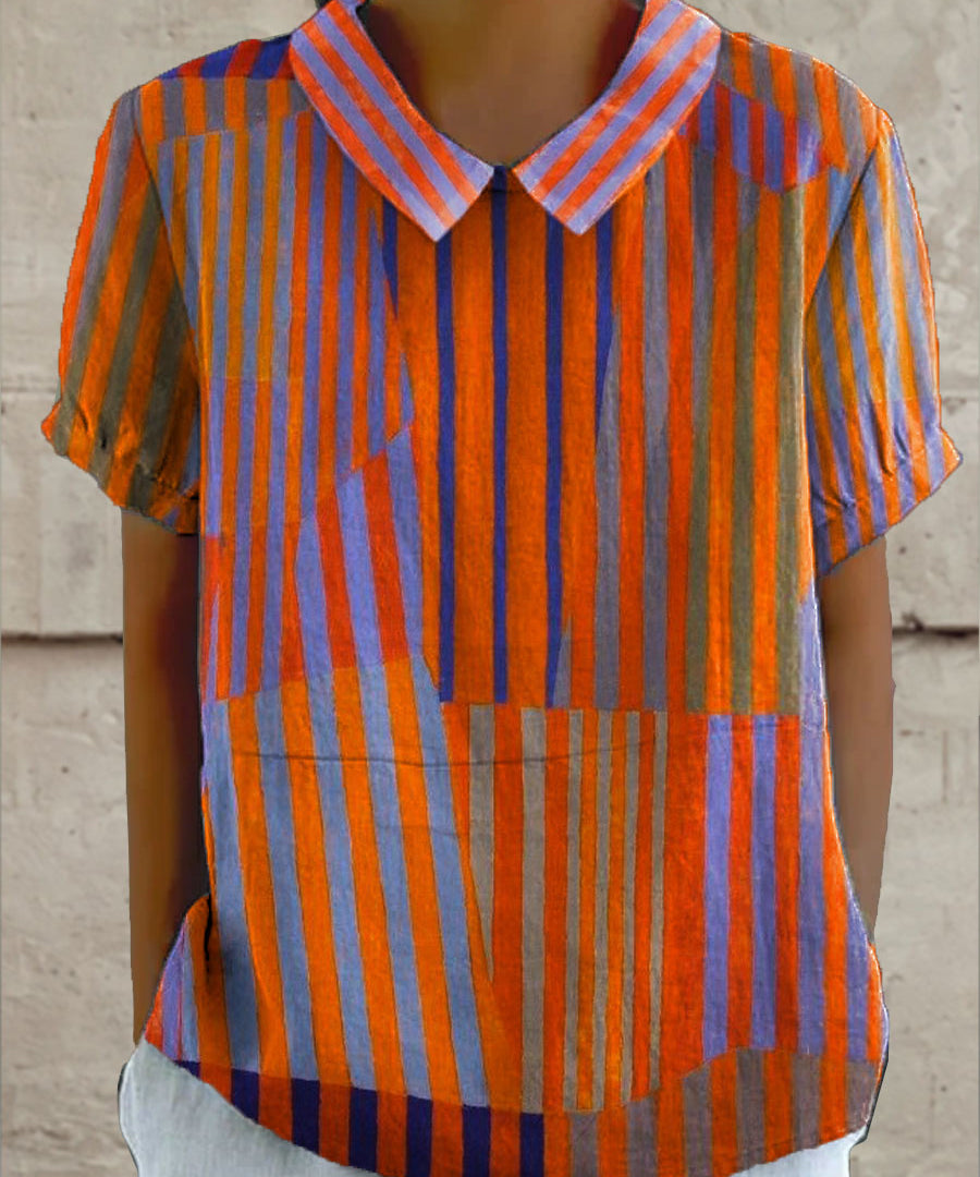 Nina - Geometrikus Csíkos Ing