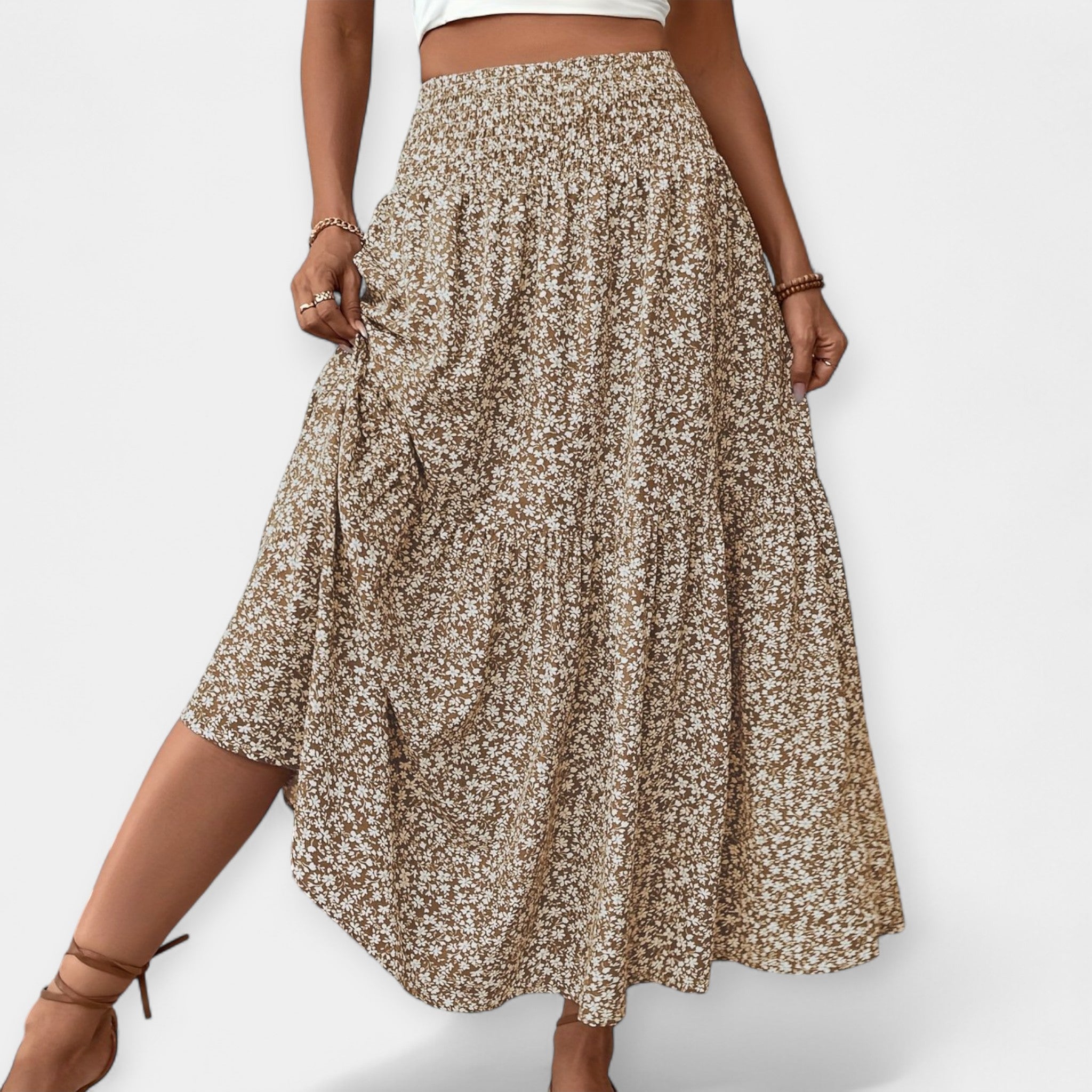 Flowery Skirt