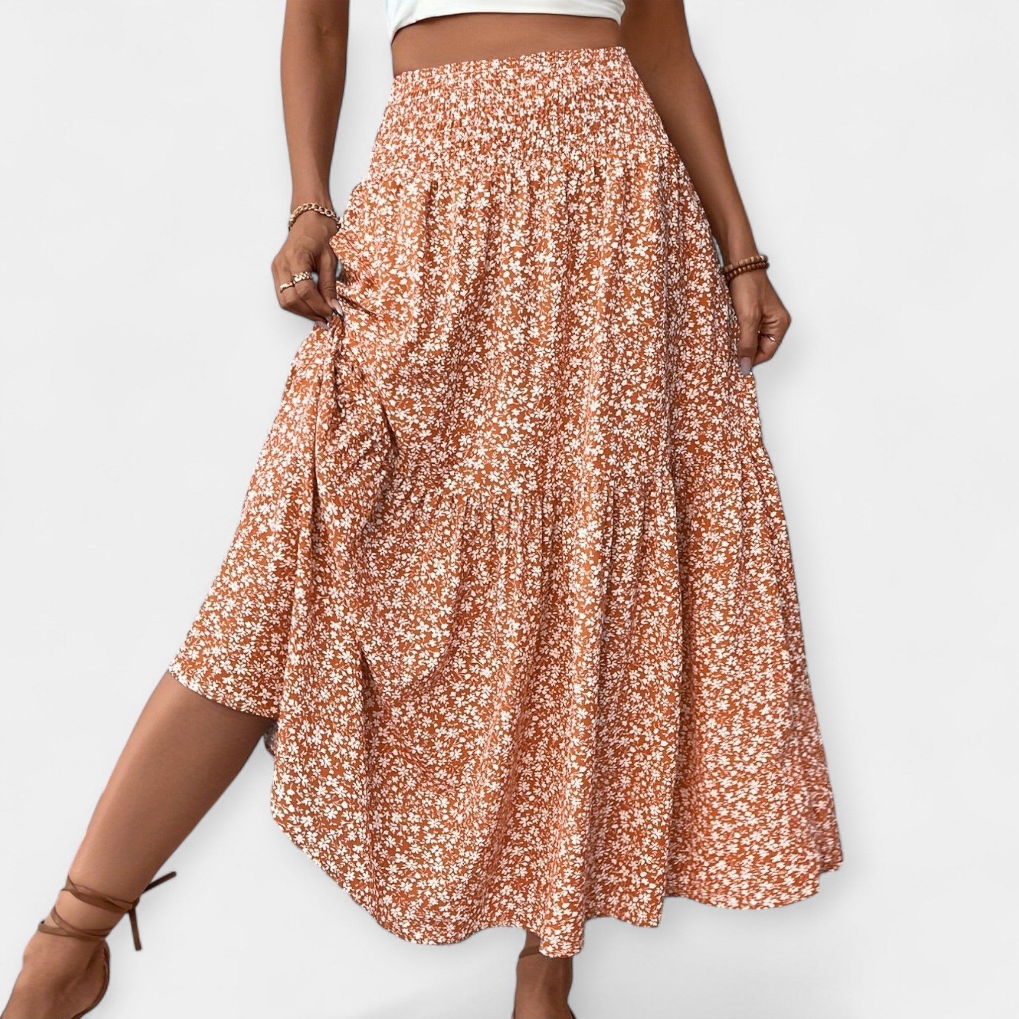 Flowery Skirt