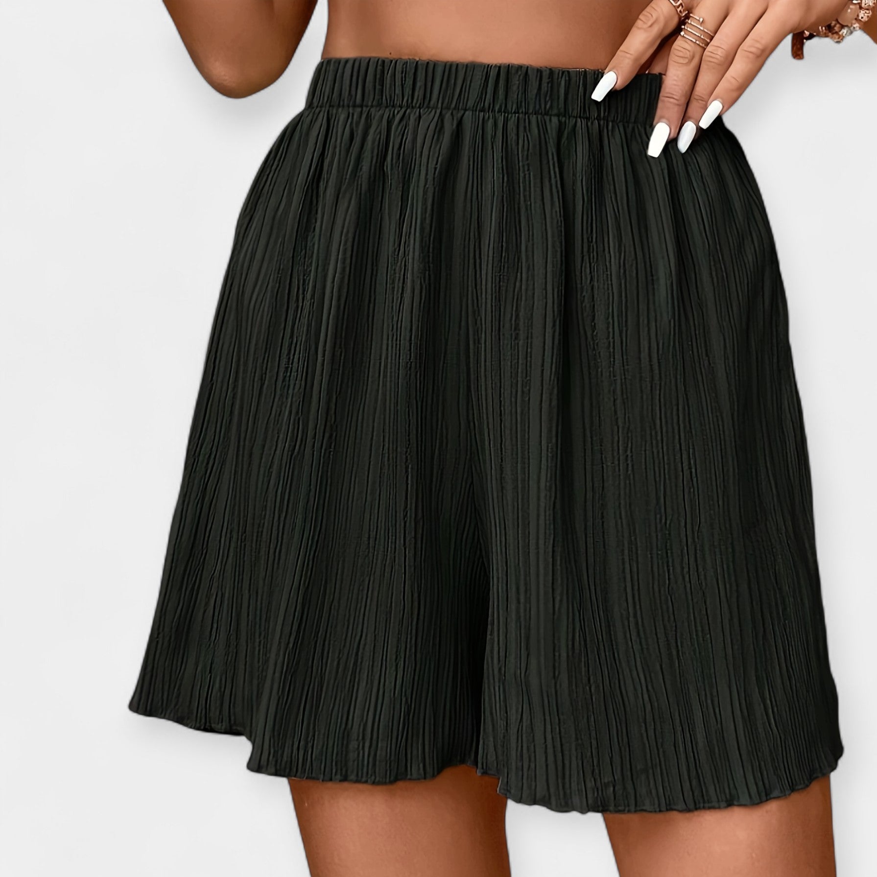Elegant Ruched Trousers