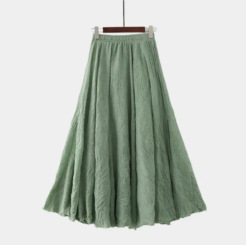 Elegant High Waist Skirt