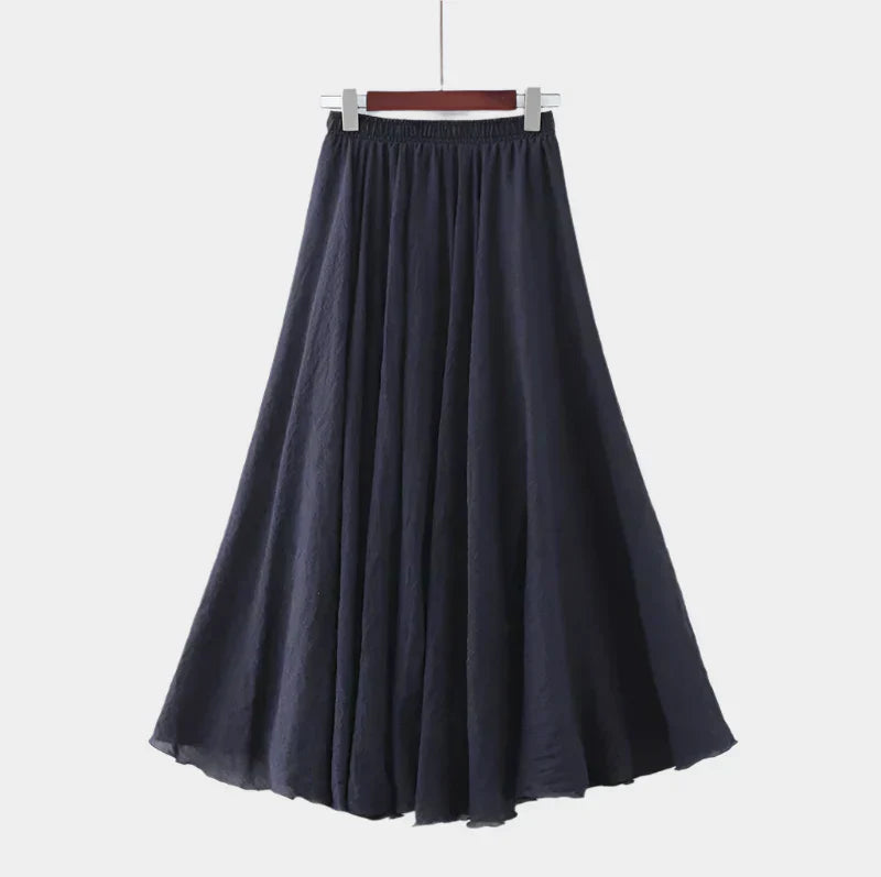 Elegant High Waist Skirt
