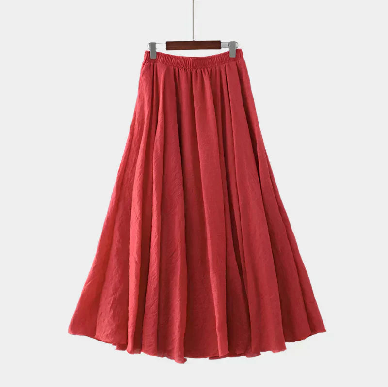 Elegant High Waist Skirt