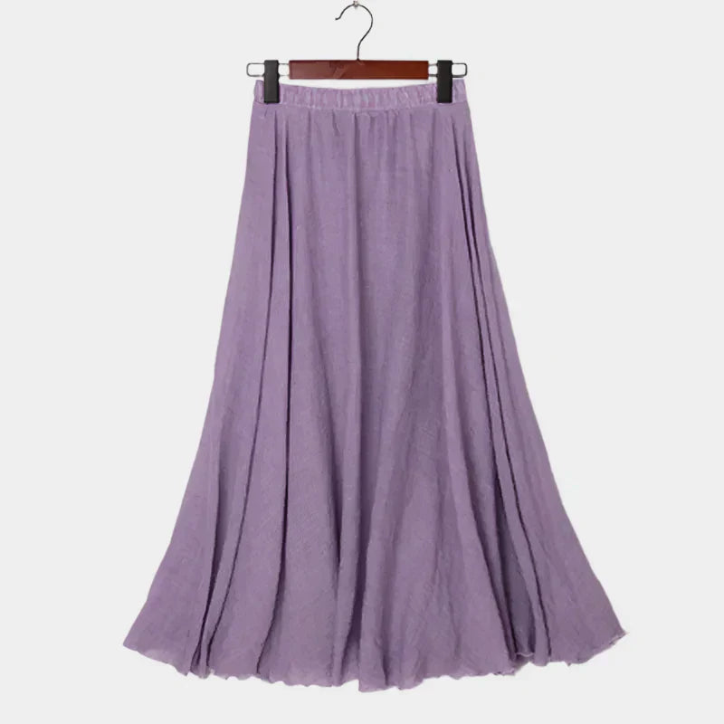 Elegant High Waist Skirt