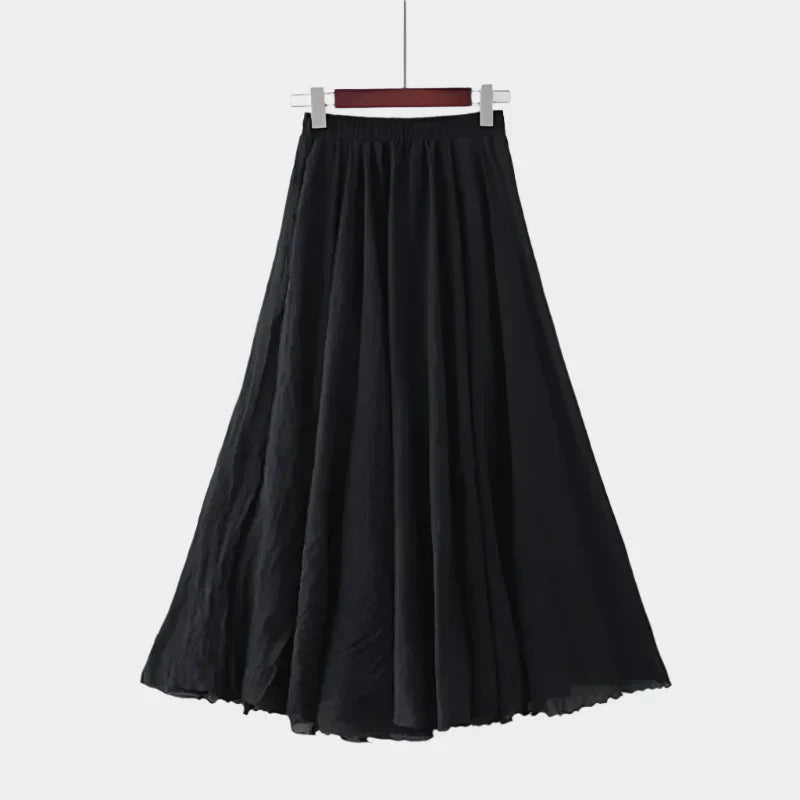 Elegant High Waist Skirt