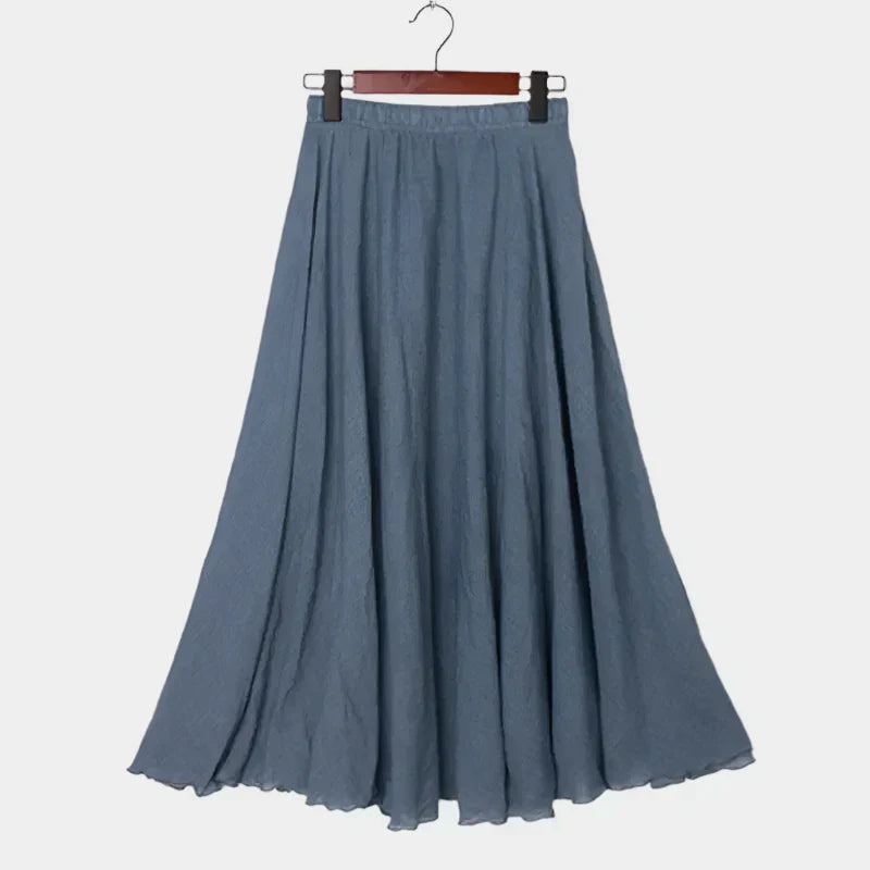 Elegant High Waist Skirt