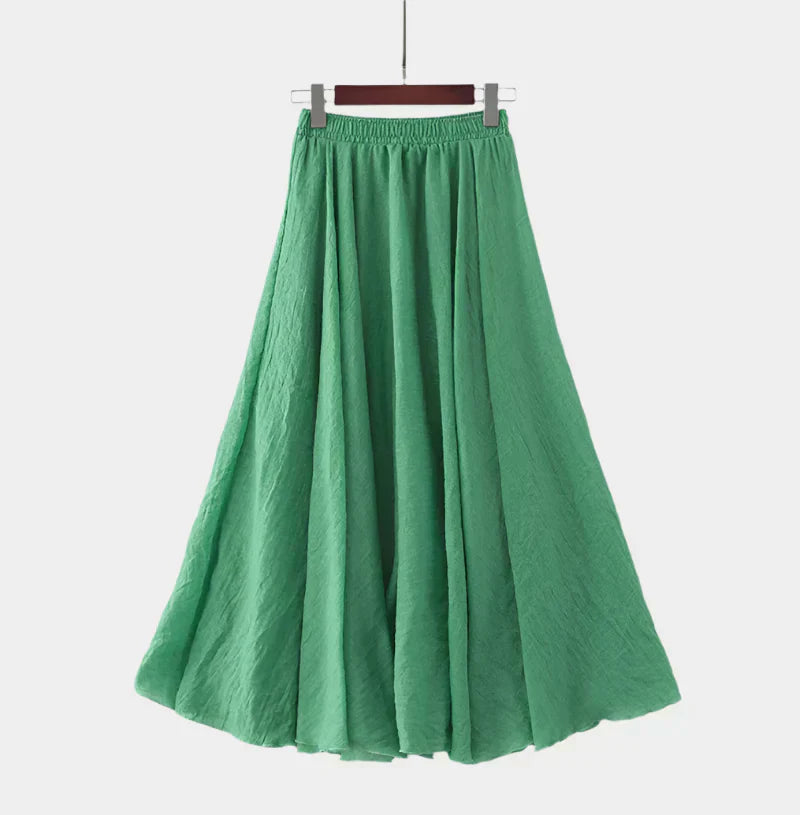 Elegant High Waist Skirt