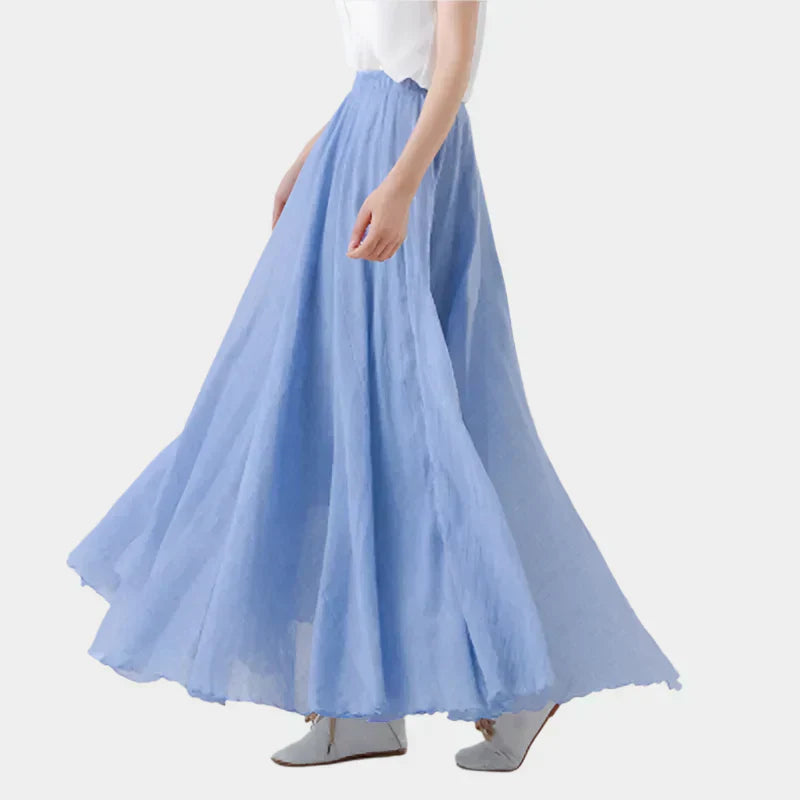 Elegant High Waist Skirt
