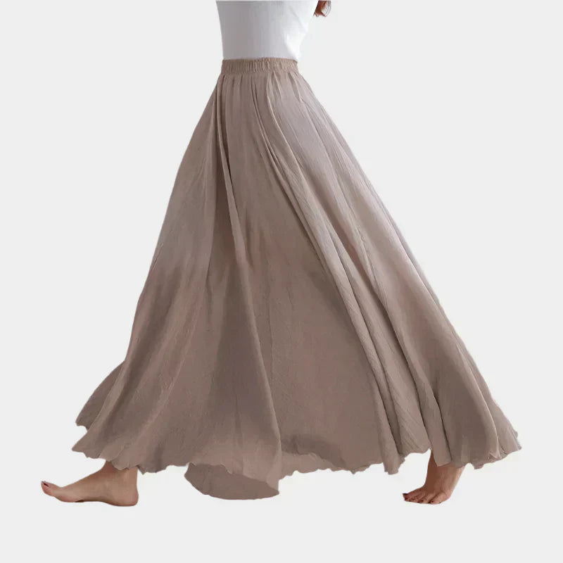 Elegant High Waist Skirt