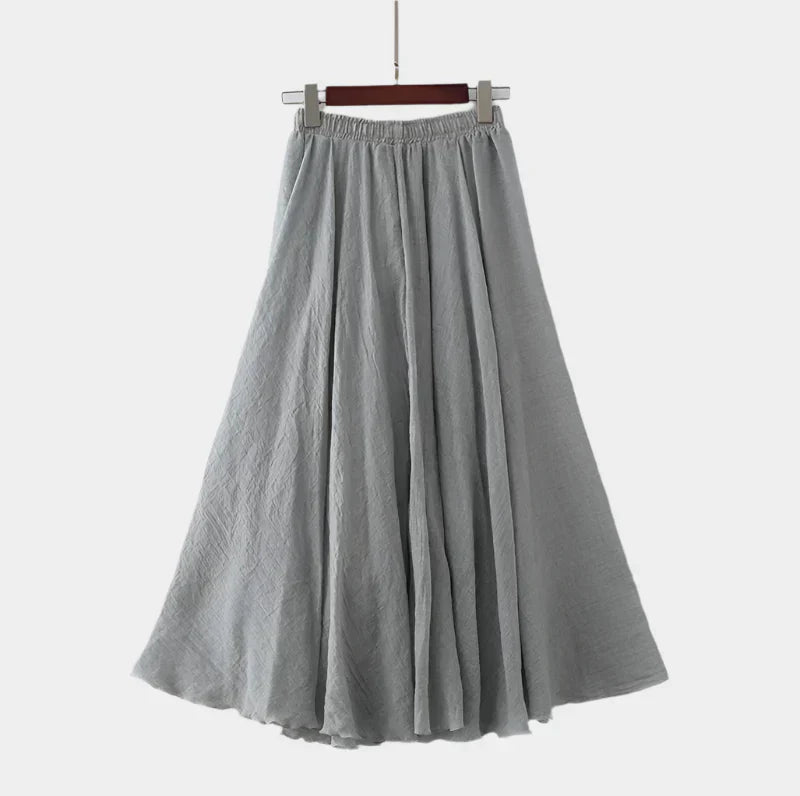 Elegant High Waist Skirt