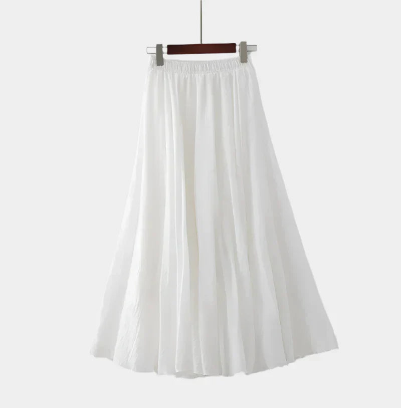 Elegant High Waist Skirt