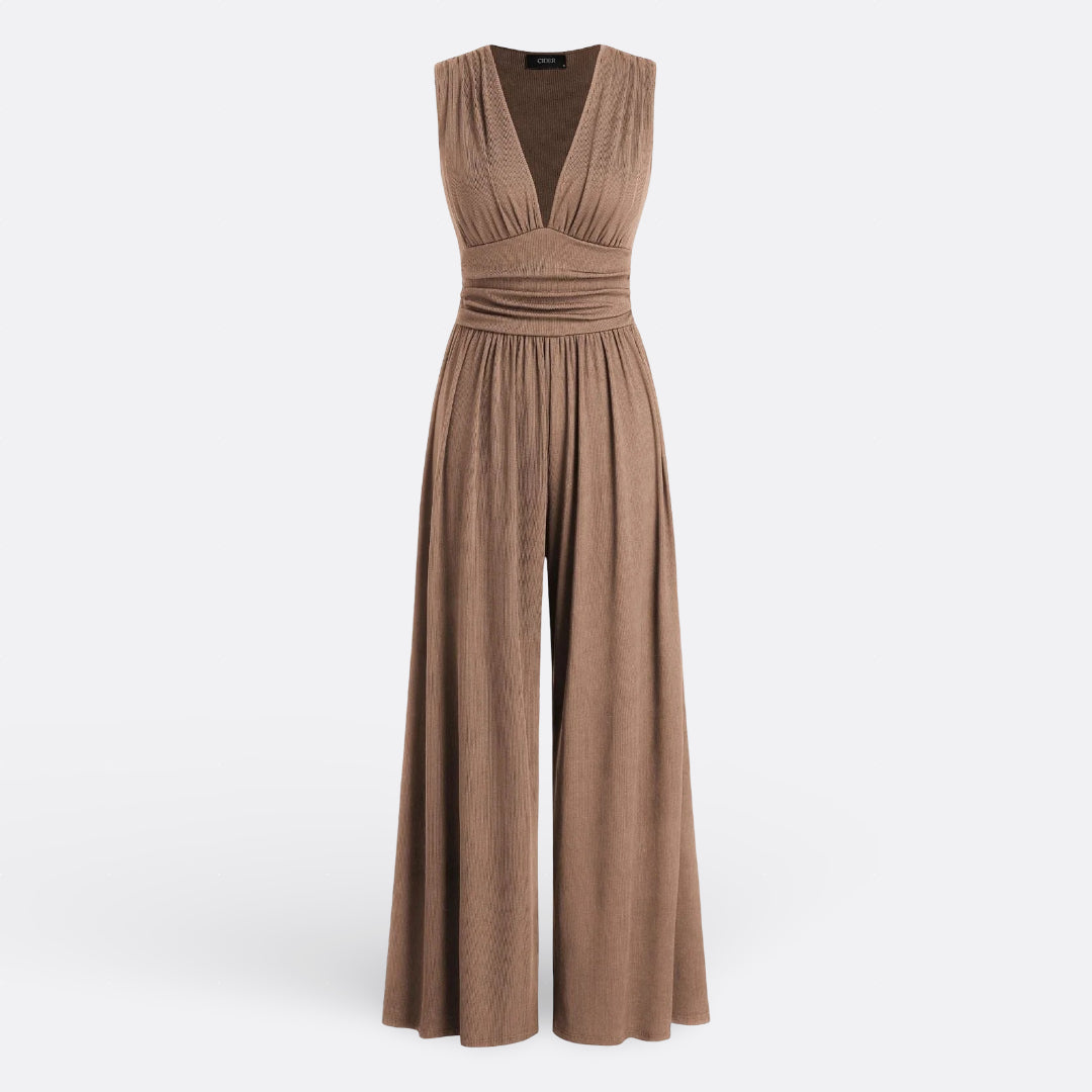 Leonor - Ujjatlan, Széles Lábú Elegáns Overall
