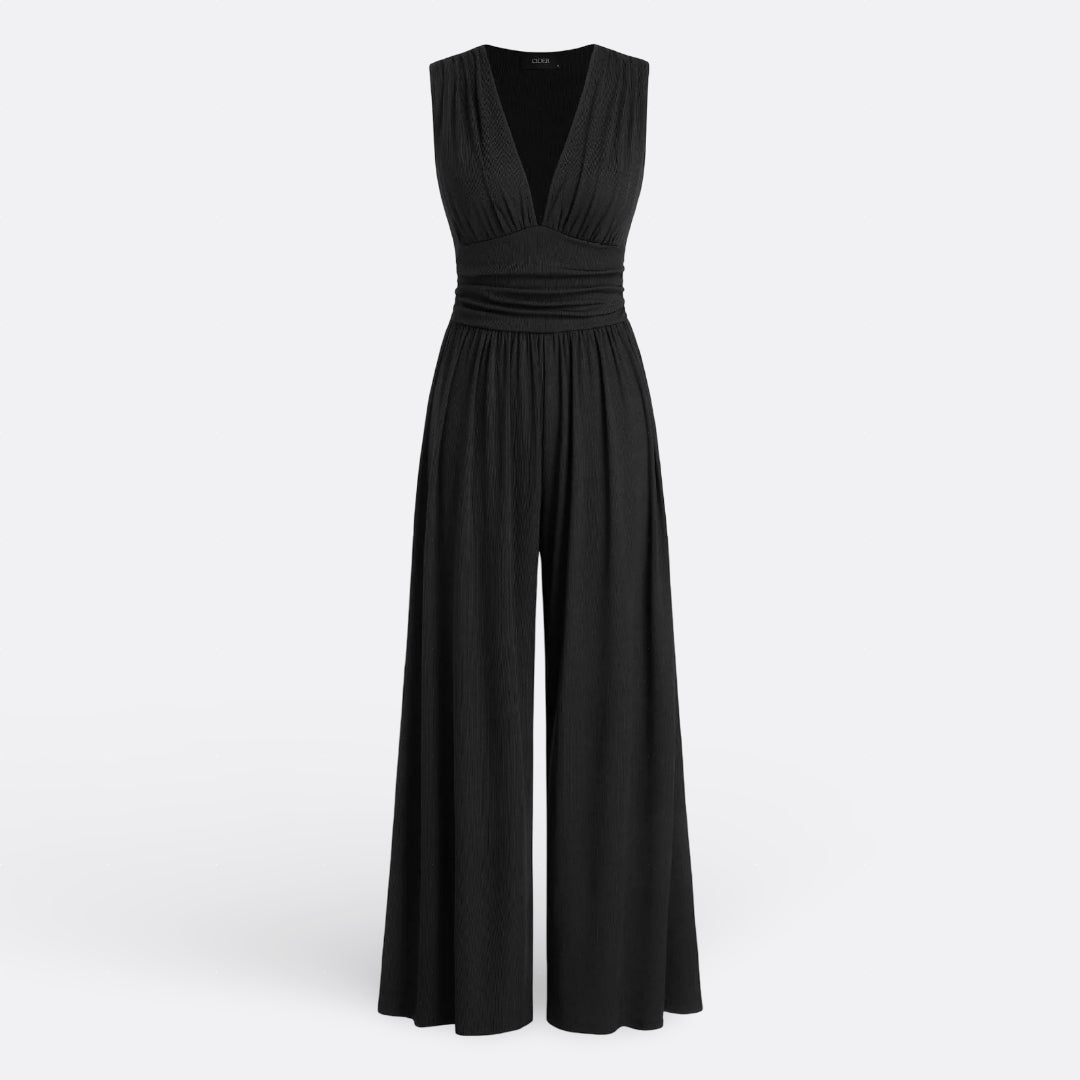 Leonor - Ujjatlan, Széles Lábú Elegáns Overall
