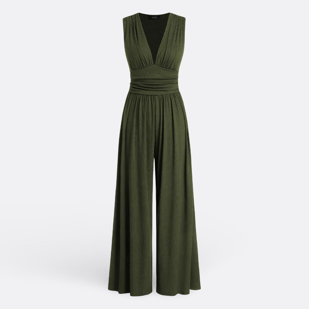 Leonor - Ujjatlan, Széles Lábú Elegáns Overall