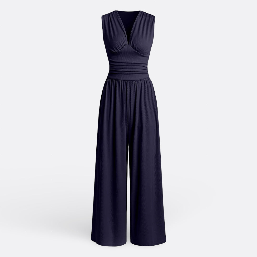 Leonor - Ujjatlan, Széles Lábú Elegáns Overall