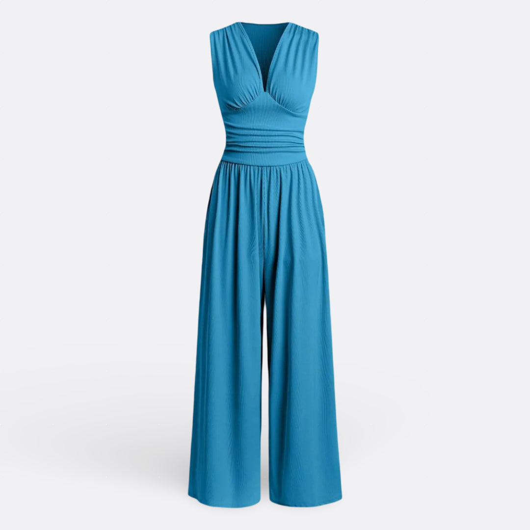 Leonor - Ujjatlan, Széles Lábú Elegáns Overall