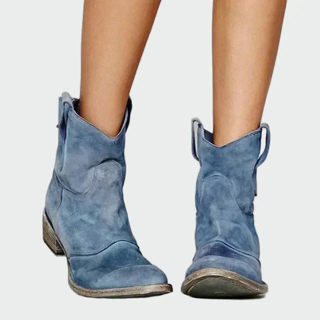Retro cowboy csizmák bokáig