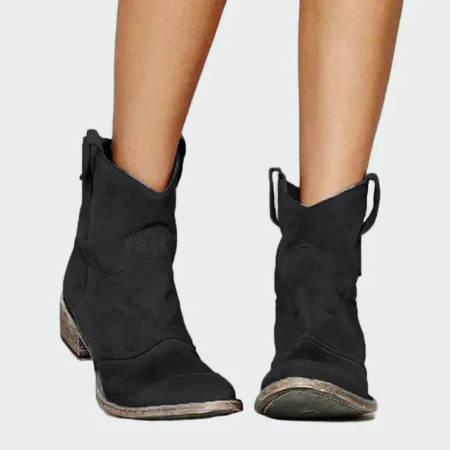 Retro cowboy csizmák bokáig