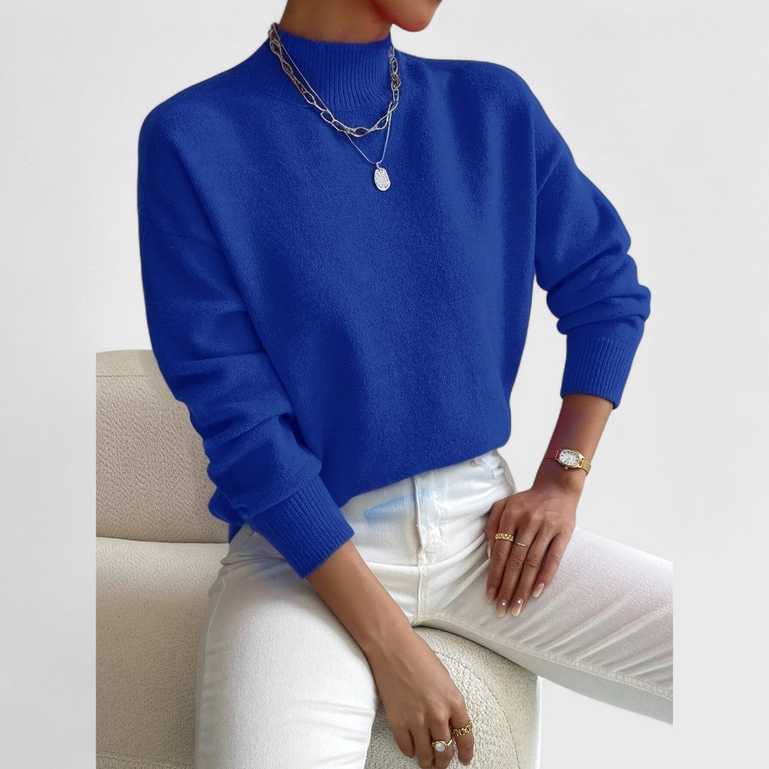 Sam - Classic High Neck Sweater
