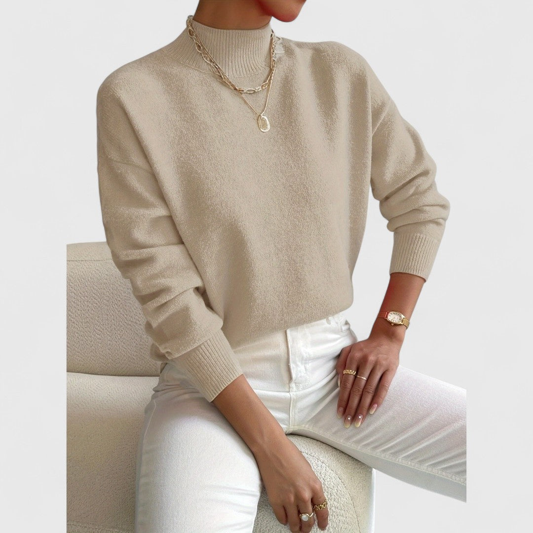 Sam - Classic High Neck Sweater