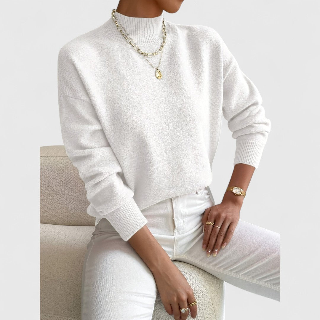 Sam - Classic High Neck Sweater