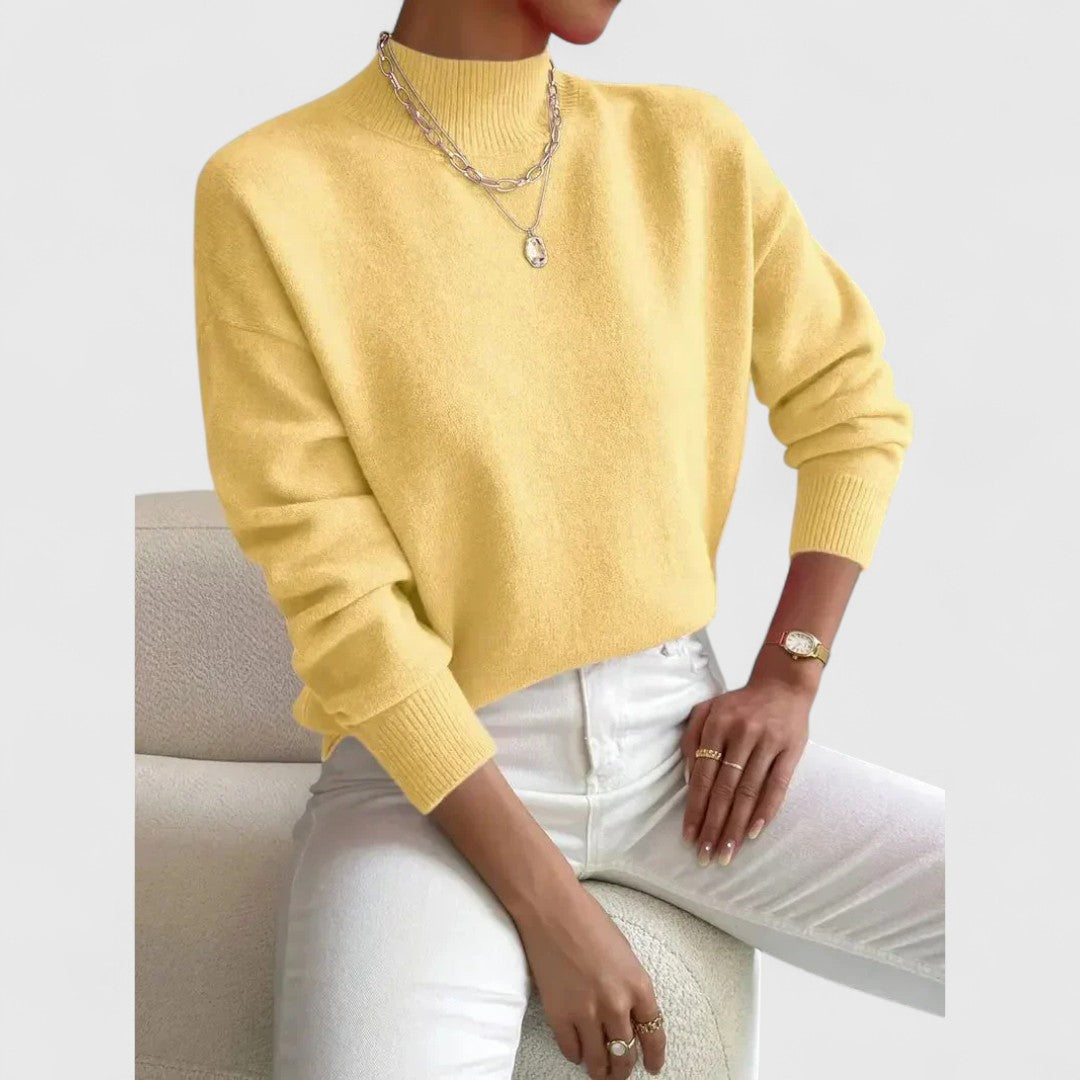 Sam - Classic High Neck Sweater