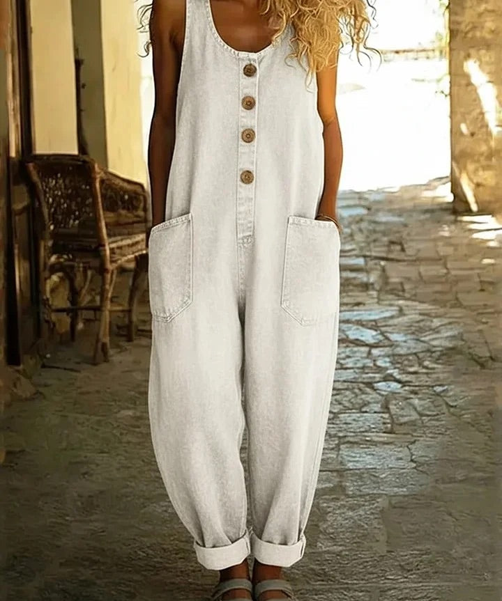 Graça - Vintage Mosott Denim Overál