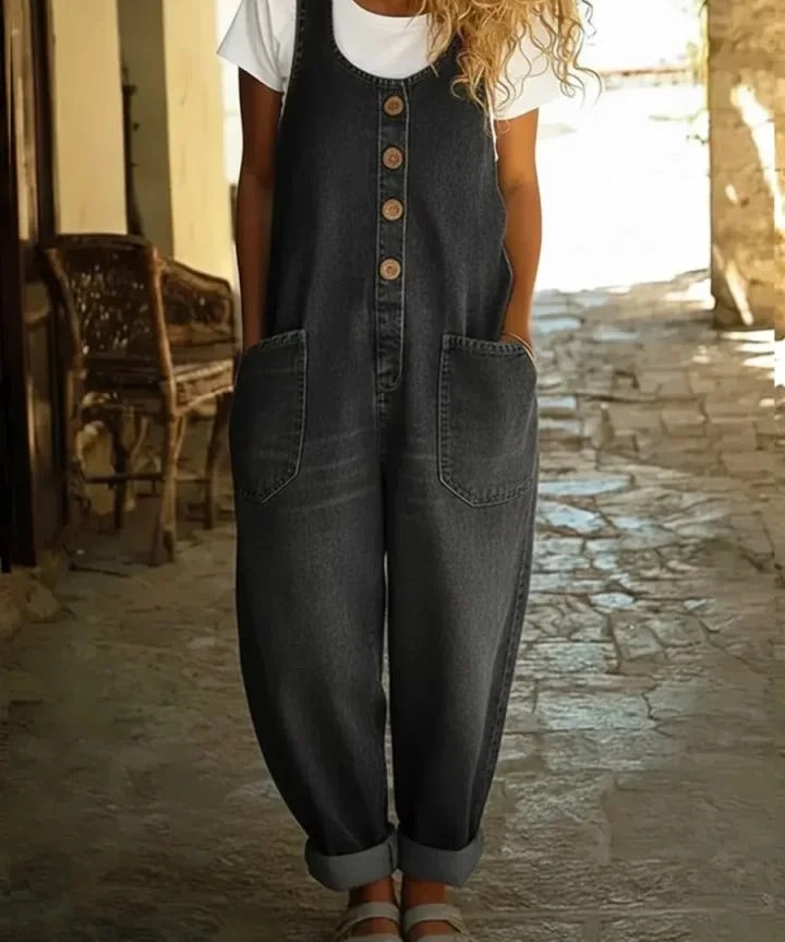 Graça - Vintage Mosott Denim Overál